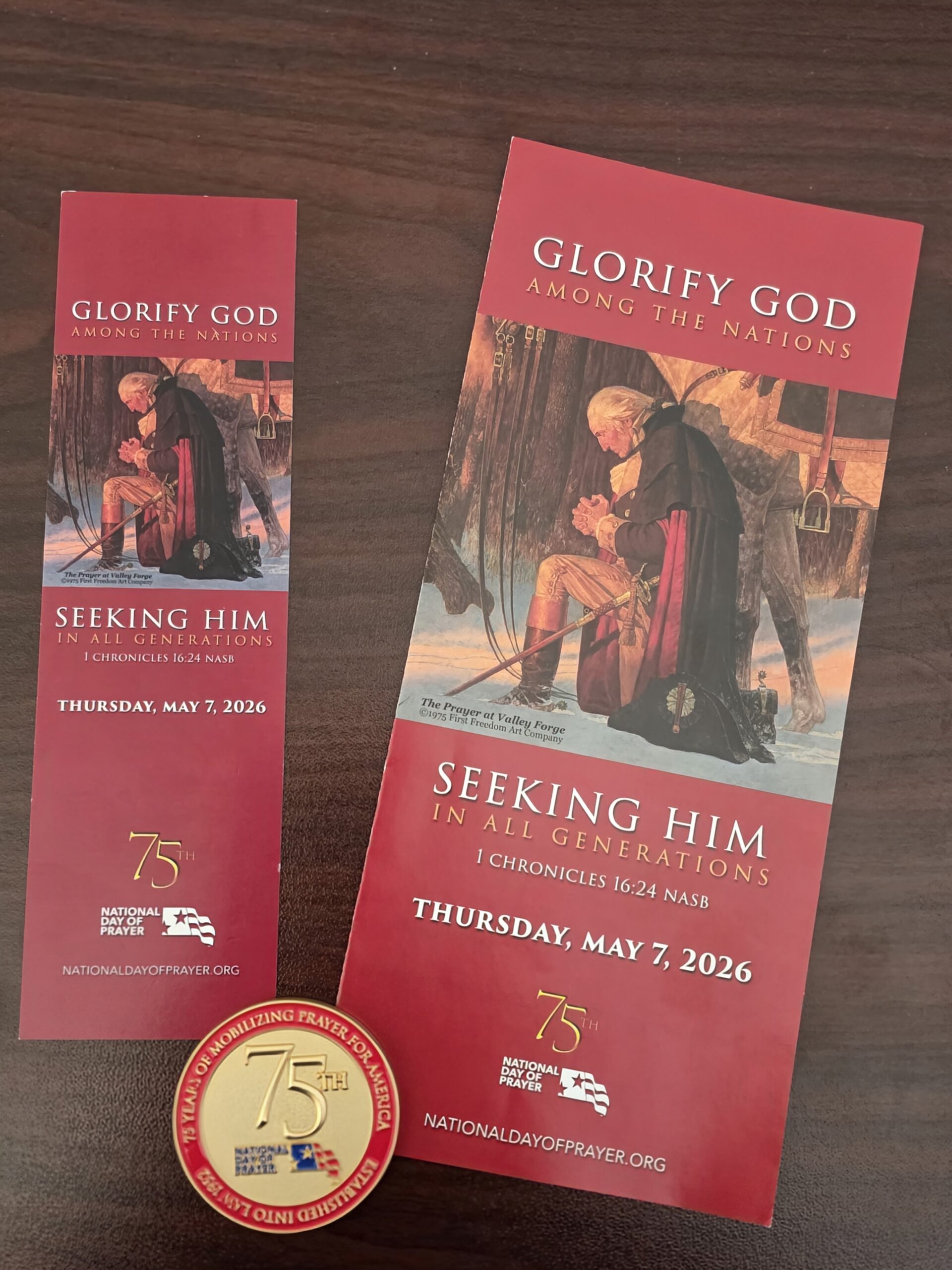Honoring the 75th National Day of Prayer